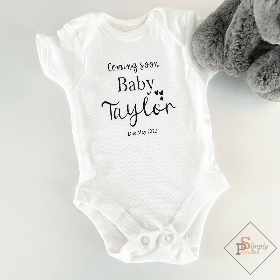 Pregnancy Announcement Baby Grow