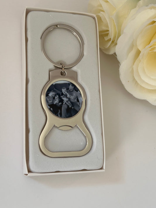 Personalised Bottle opener Keyring