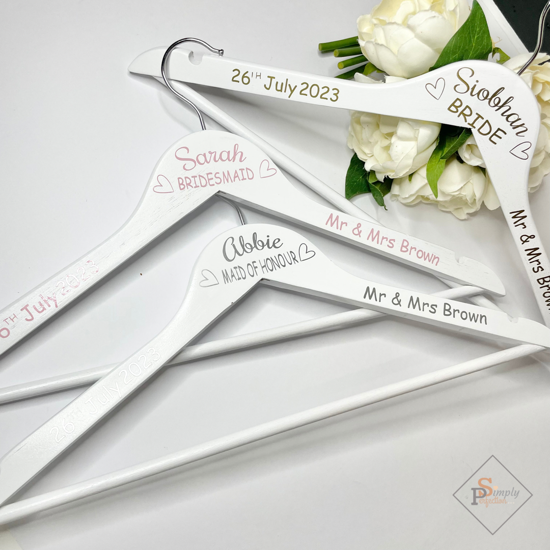 Personalised Wedding Hanger