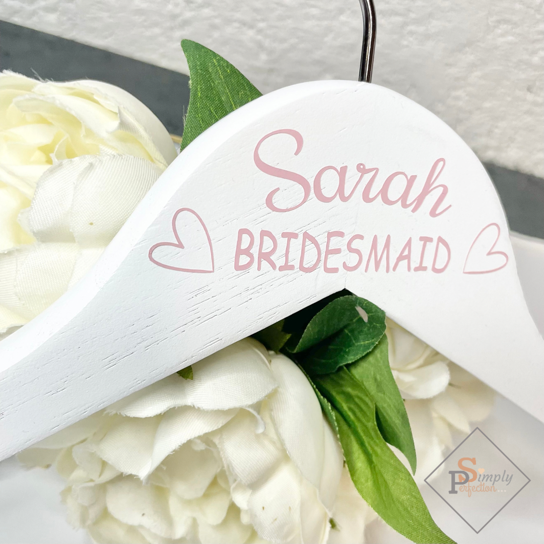 Personalised Wedding Hanger