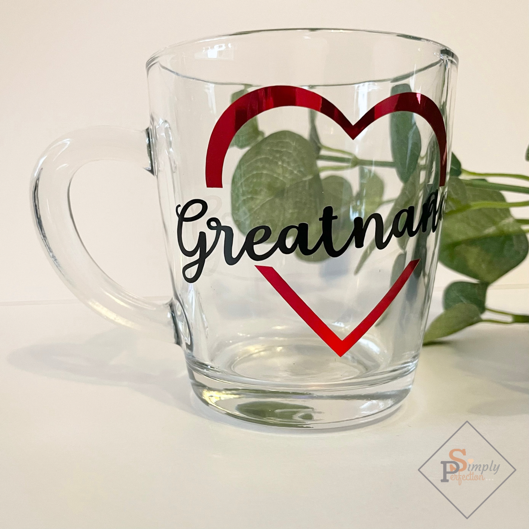 Personalised Glass Mug