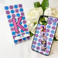 Personalised phone cover and stand bundle