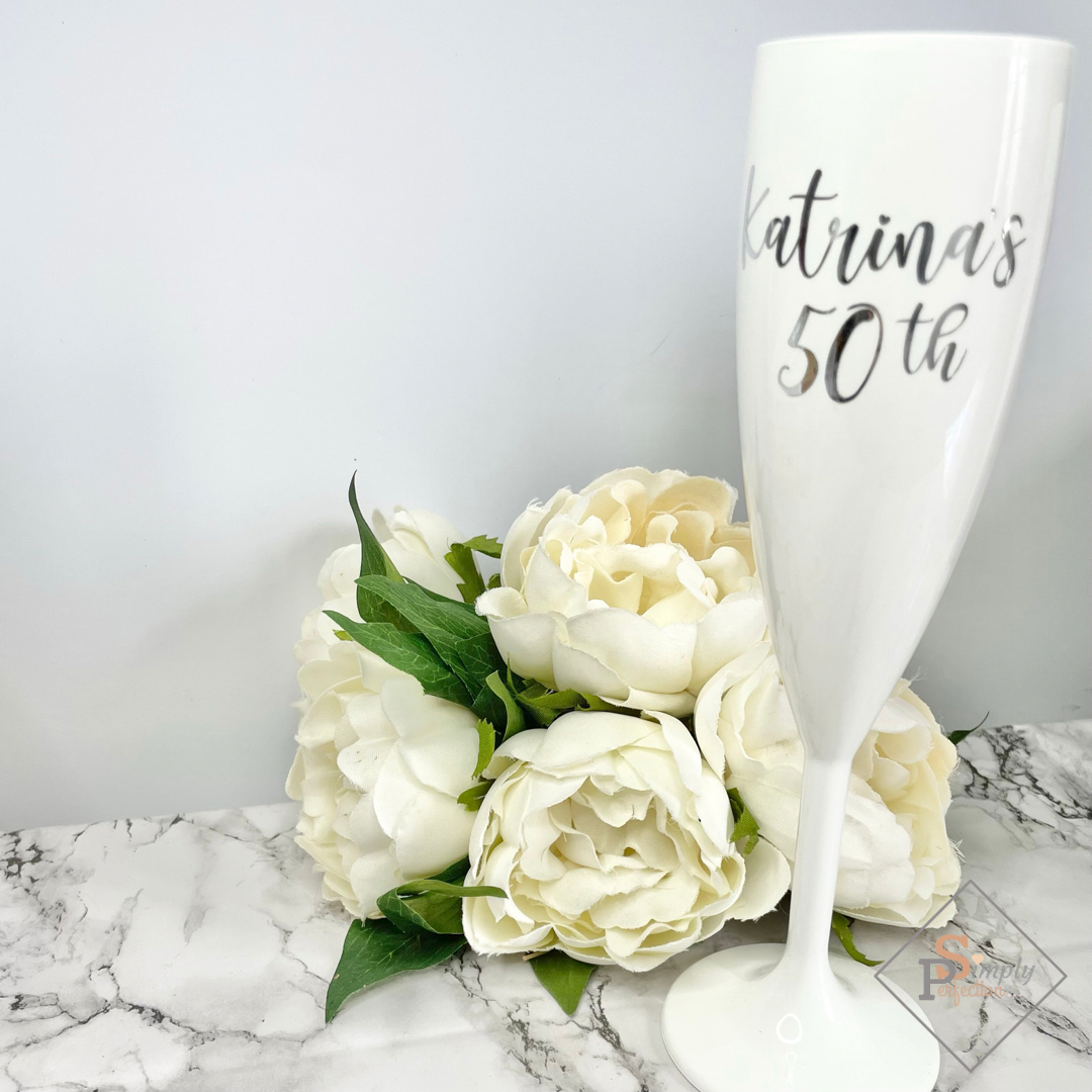 Milestone Champagne Flute