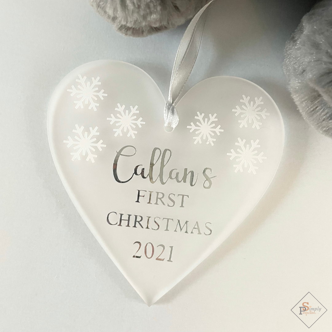 Baby’s First Christmas Decoration