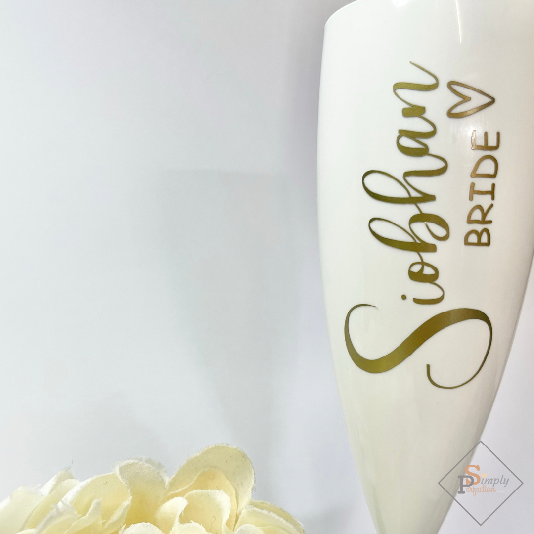 Wedding Party Champagne Flutes