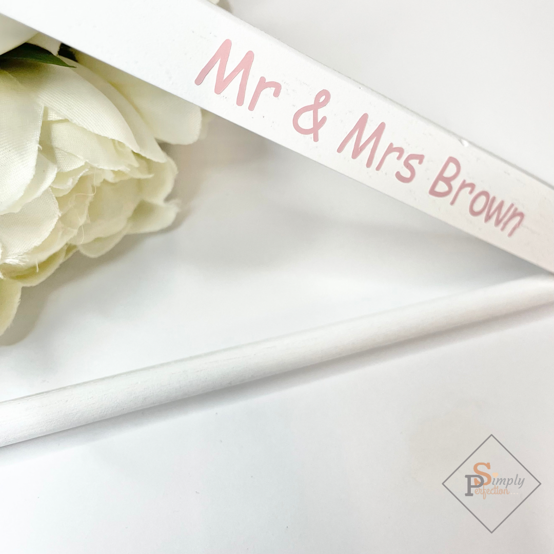 Personalised Wedding Hanger