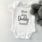Pregnancy Announcement Baby Grow
