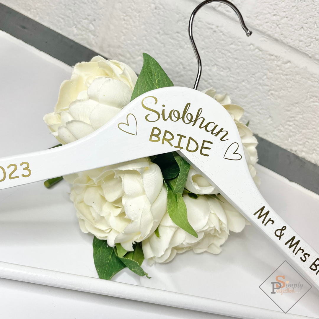 Personalised Wedding Hanger