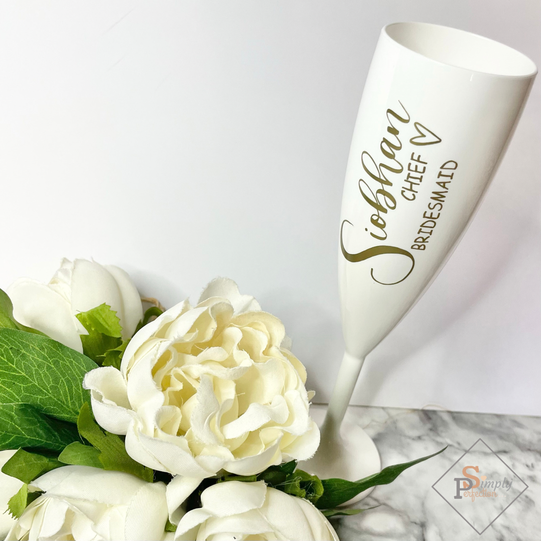 Wedding Party Champagne Flutes